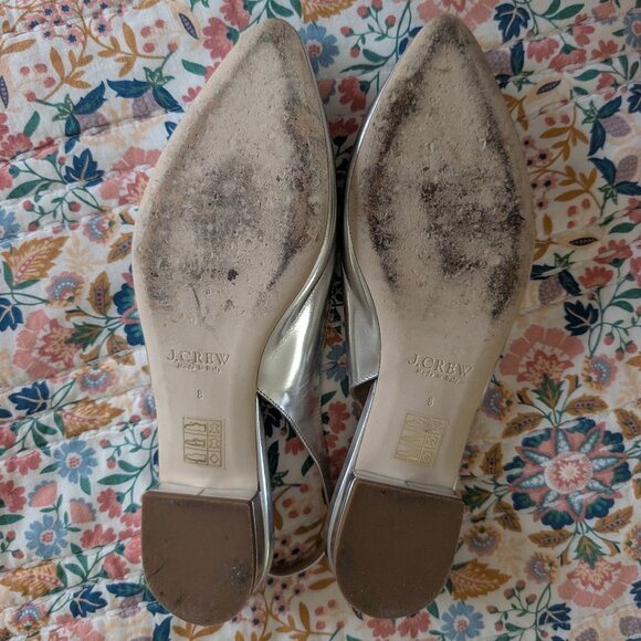 J Crew open back flats | Size 8 - Picture 7 of 7